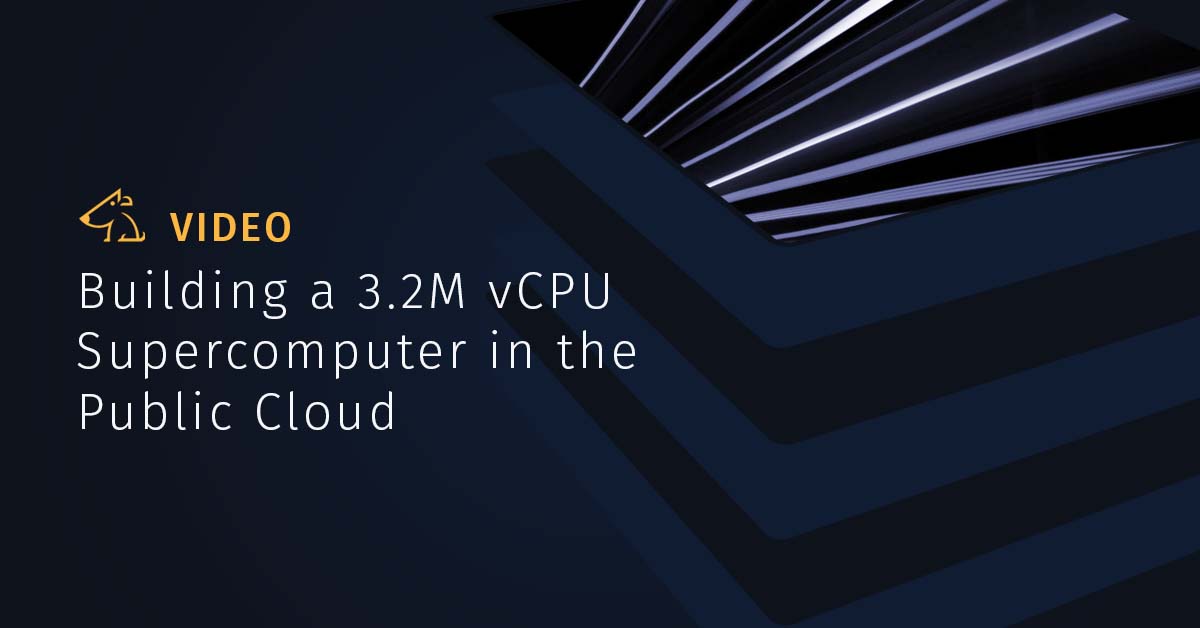 Building a 3.2M vCPU Supercomputer in the Public Cloud